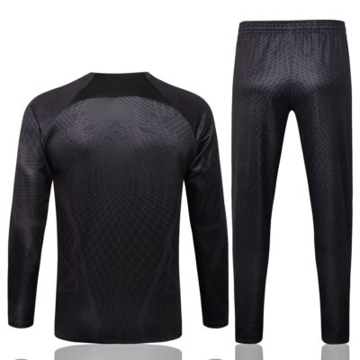 Alternative view of 2022-2023 South Korea Training Suit Black