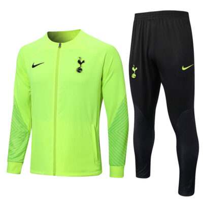 2022-2023 Tottenham Hotspur Jacket + Pants Training Suit Green