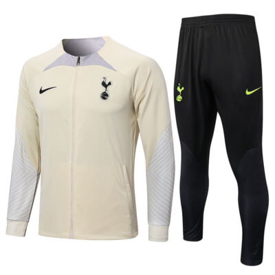 2022-2023 Tottenham Hotspur Jacket + Pants Training Suit Yellow
