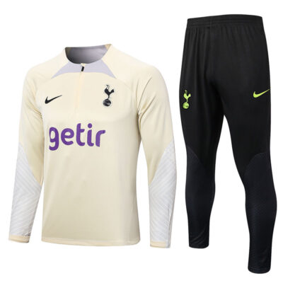 2022-2023 Tottenham Hotspur Training Suit Yellow