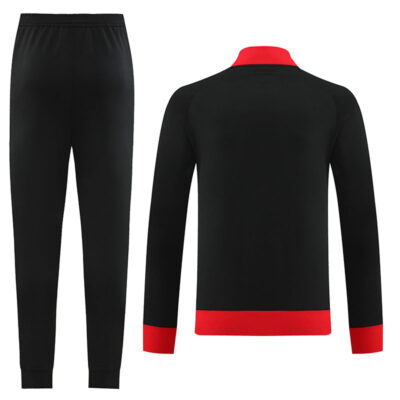 Alternative view of 2023-2024 AC Milan Jacket + Pants Training Suit Black