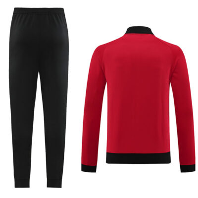 Alternative view of 2023-2024 AC Milan Jacket + Pants Training Suit Red