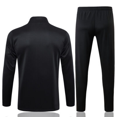 Alternative view of 2023-2024 Al Nassr Jacket + Pants Training Suit Black