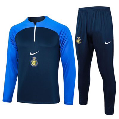 2023-2024 Al Nassr Training Suit Sapphire Blue