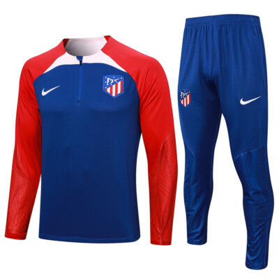 2023-2024 Atletico Madrid Training Suit Blue