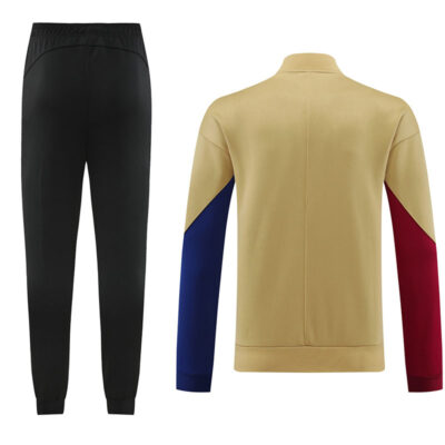 Alternative view of 2023-2024 Barcelona Jacket + Pants Training Suit Khaki