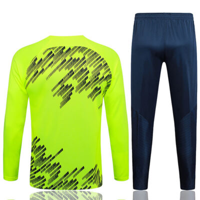 Alternative view of 2023-2024 Barcelona Training Suit Green