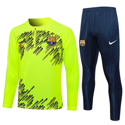 2023-2024 Barcelona Training Suit Green