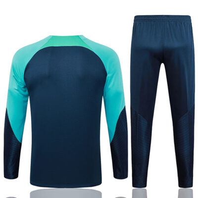 Alternative view of 2023-2024 Barcelona Training Suit Sapphire Blue