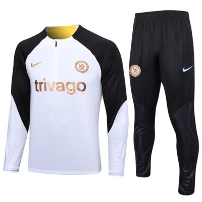 2023-2024 Chelsea Training Suit White