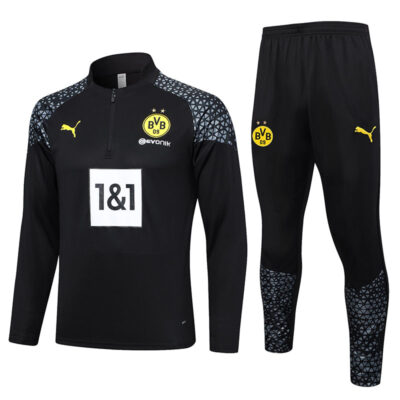 2023-2024 Dortmund Training Suit Black