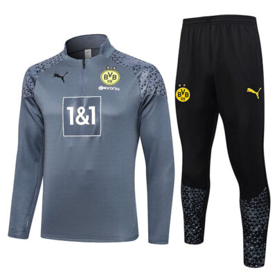 2023-2024 Dortmund Training Suit Gray