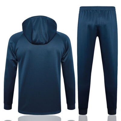 Alternative view of 2023-2024 France Hoodie Training Suit Royal Blue