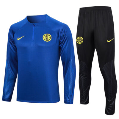 2023-2024 Inter Milan Training Suit Blue