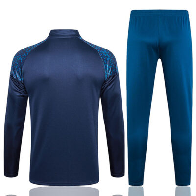 Alternative view of 2023-2024 Manchester City Training Suit Dark Blue