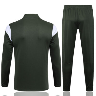 Alternative view of 2023-2024 Manchester City Training Suit Dark Green