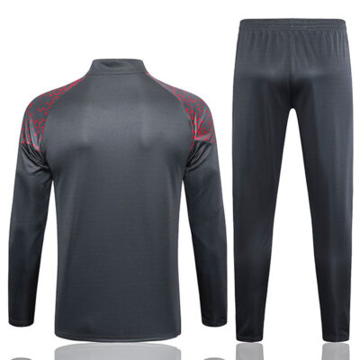Alternative view of 2023-2024 Manchester City Training Suit Gray