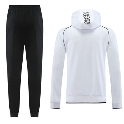 Alternative view of 2023-2024 Napoli Hoodie Jacket + Pants Training Suit White