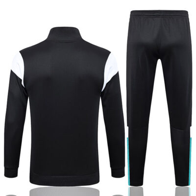 Alternative view of 2023-2024 Olympique Marseille Jacket + Pants Training Suit Black
