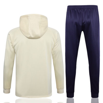 Alternative view of 2023-2024 PSG Hoodie Jacket + Pants Training Suit Khaki