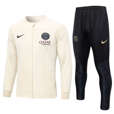 2023-2024 PSG Jacket + Pants Training Suit Khaki