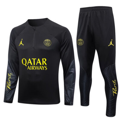 2023-2024 PSG Training Suit Black