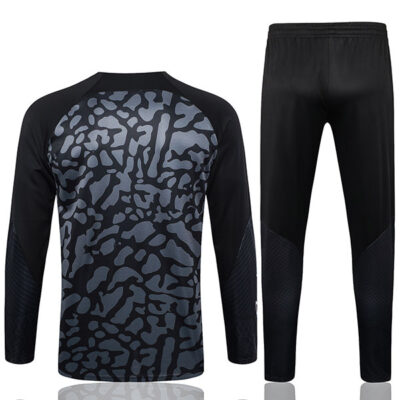 Alternative view of 2023-2024 PSG Training Suit Dark Gray