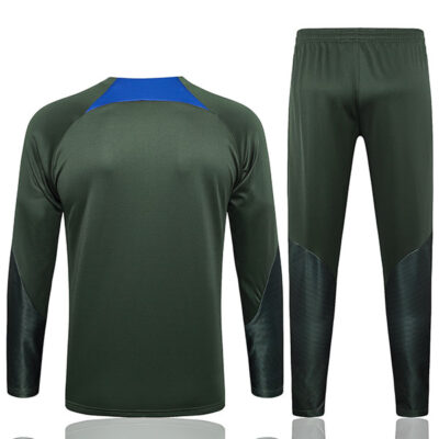 Alternative view of 2023-2024 PSG Training Suit Dark Green