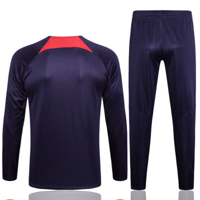 Alternative view of 2023-2024 PSG Training Suit Dark Purple