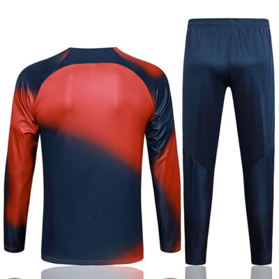 Alternative view of 2023-2024 PSG Training Suit Dark Red