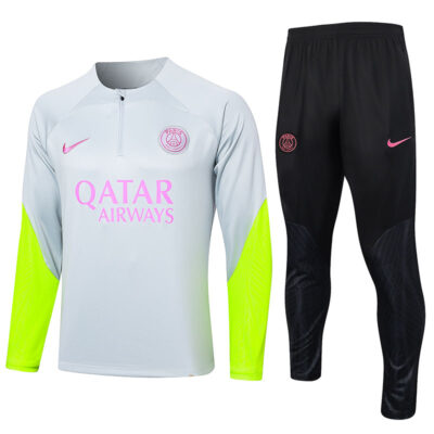 2023-2024 PSG Training Suit Light Gray