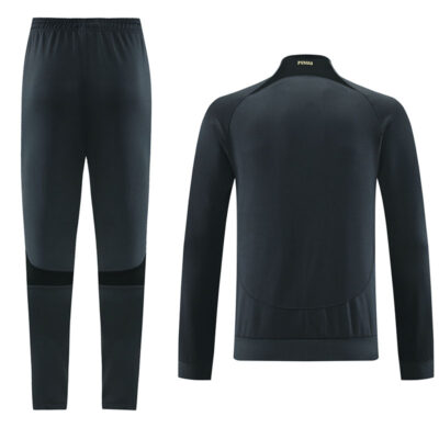 Alternative view of 2023-2024 Pumas UNAM Jacket + Pants Training Suit Dark Gray
