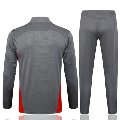 Alternative view of 2024-2025 AC Milan Training Suit Gray