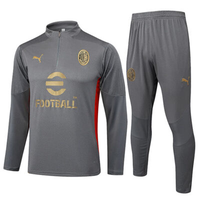 2024-2025 AC Milan Training Suit Gray