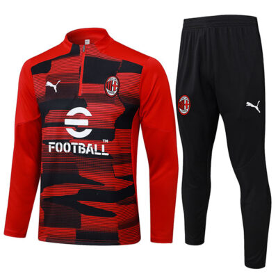 2024-2025 AC Milan Training Suit Red