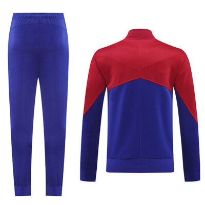 Alternative view of 2024-2025 Barcelona Jacket + Pants Training Suit Blue