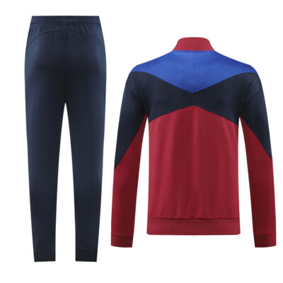 Alternative view of 2024-2025 Barcelona Jacket + Pants Training Suit Red