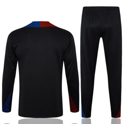 Alternative view of 2024-2025 Barcelona Training Suit Black