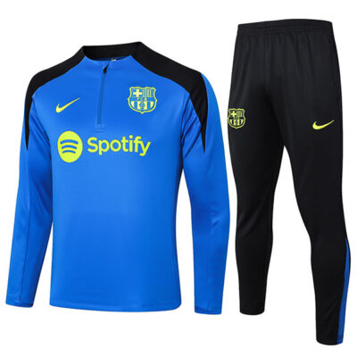2024-2025 Barcelona Training Suit Blue