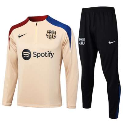 2024-2025 Barcelona Training Suit Khaki