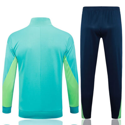 Alternative view of 2024-2025 Brazil Jacket + Pants Training Suit Green
