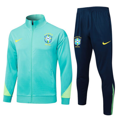 2024-2025 Brazil Jacket + Pants Training Suit Green