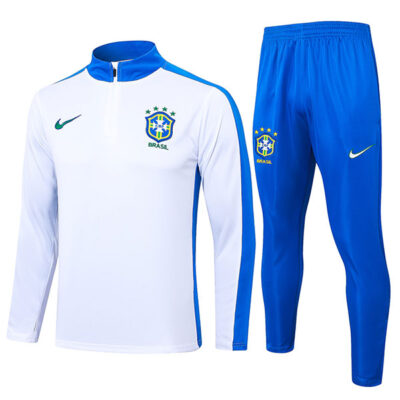 2024-2025 Brazil Training Suit White
