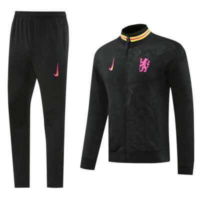 2024-2025 Chelsea Jacket + Pants Training Suit Black