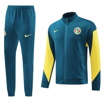 2024-2025 Club America Jacket + Pants Training Suit Light Green