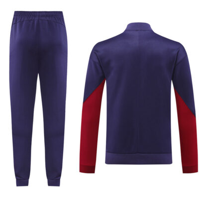 Alternative view of 2024-2025 England Jacket + Pants Training Suit Purple