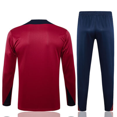 Alternative view of 2024-2025 England Training Suit Red