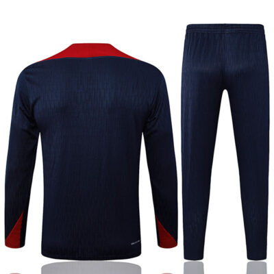 Alternative view of 2024-2025 England Training Suit Sapphire Blue