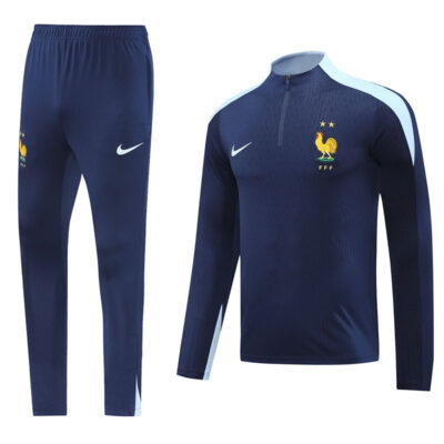 2024-2025 France Training Suit Blue