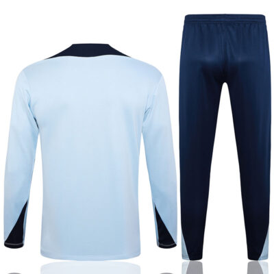 Alternative view of 2024-2025 France Training Suit Light Blue
